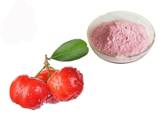 Chine Poudre naturelle d'extrait de fruit de cerise d'Acerola de la vitamine C 17% 25% fournisseur
