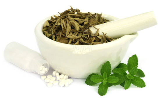 Perdez la poudre d'extrait de feuille de Stevia de la catégorie comestible 95% de poids fournisseur