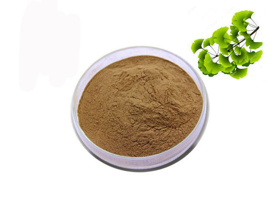 CAS 90045-36-6 organique sèchent la poudre d'extrait de Ginkgo Biloba de feuilles fournisseur