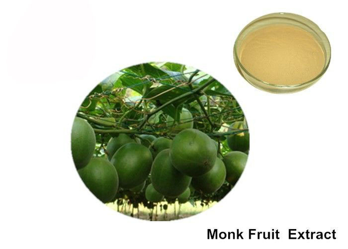 Poudre naturelle d'édulcorant de fruit organique de moine de 40% Mogroside 0